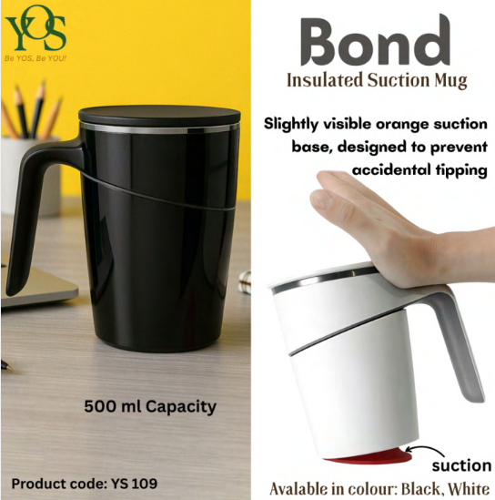 Bond - Insulated Suction Mug